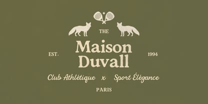 Mapleford Font Poster 3