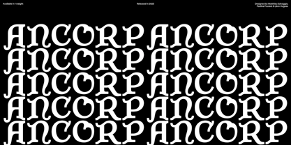 An Corp Font Poster 1