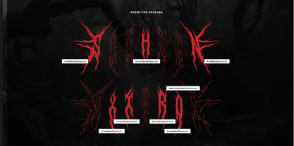 Sythorn Font Poster 10