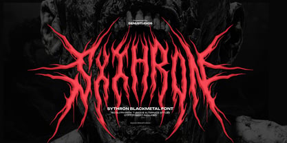 Sythorn Font Poster 1