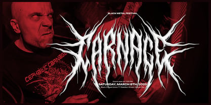 Sythorn Font Poster 2