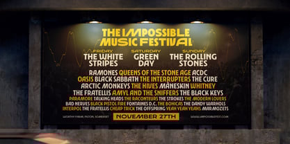 Typocaster Font Poster 2