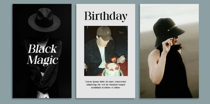 Business Elegance Font Poster 2