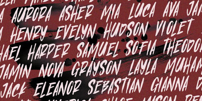 MC Crawn Migeos Font Poster 4