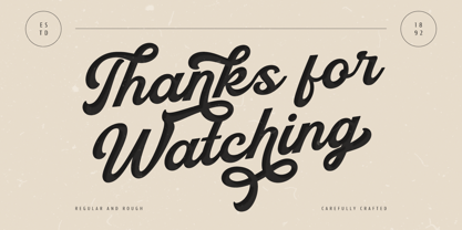 Thankfull Font Poster 11