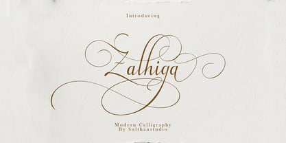 Zalhiga Font Poster 12