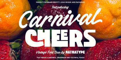 Carnival Cheers Font Poster 1