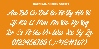 Carnival Cheers Font Poster 10