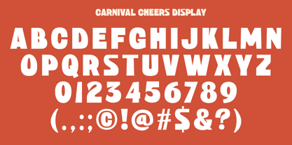 Carnival Cheers Font Poster 9