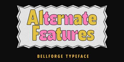 Bellforge Font Poster 9