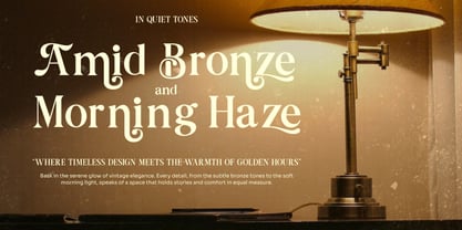 Aurine Font Poster 6