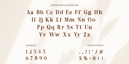 Aurine Font Poster 2