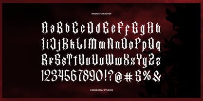 Crikthor Font Poster 10