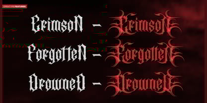 Crikthor Font Poster 5