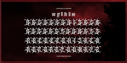 Crikthor Font Poster 12