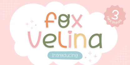 Fox Velina Font Poster 1