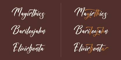 Nickitasha Bardovilly Font Poster 5