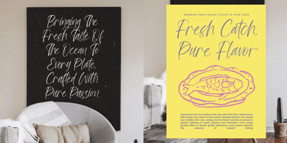 Chill Fresh Font Poster 3