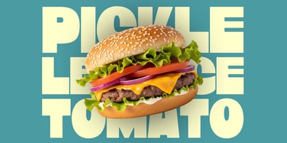 Blog Food Font Poster 3
