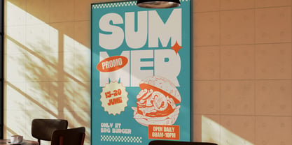 Blog Food Font Poster 8