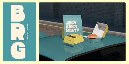 Blog Food Font Poster 10