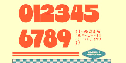 Blog Food Font Poster 11
