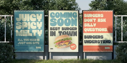 Blog Food Font Poster 5