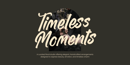 Homes Spaceline Font Poster 3