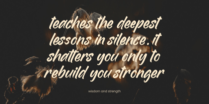 Homes Spaceline Font Poster 5