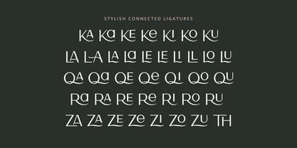 Lamora Font Poster 9