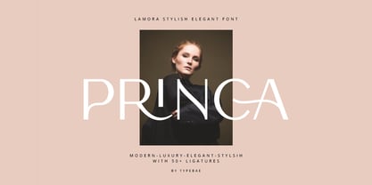 Lamora Font Poster 3