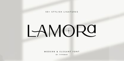 Lamora Font Poster 1