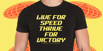 Sound Wave Font Poster 6