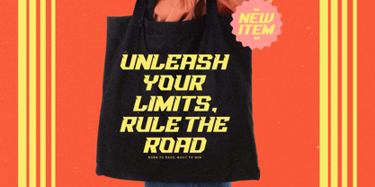 Sound Wave Font Poster 4