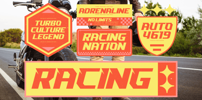 Sound Wave Font Poster 9