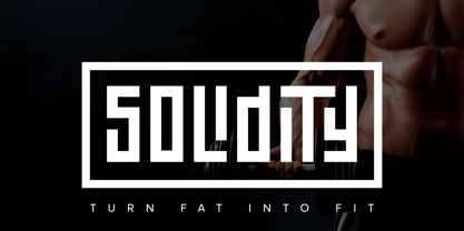 Alones Font Poster 4