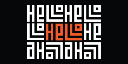 Alones Font Poster 7