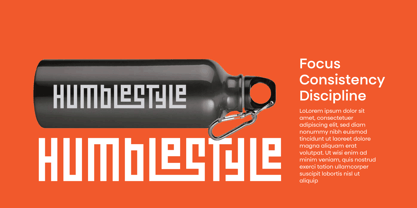 Alones Font Poster 3