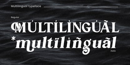 Qustigue Font Poster 3