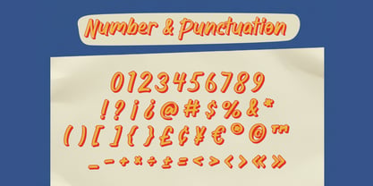 Winter Sign Font Poster 6