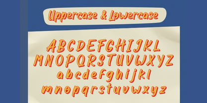 Winter Sign Font Poster 7