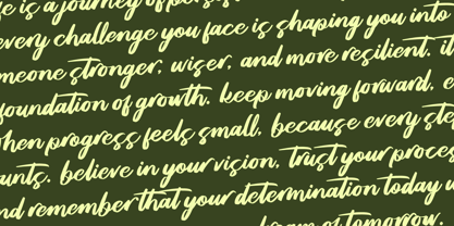 Breatheasy Font Poster 9