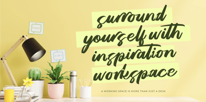 Breatheasy Font Poster 8