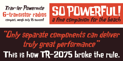 Stompbox Font Poster 5