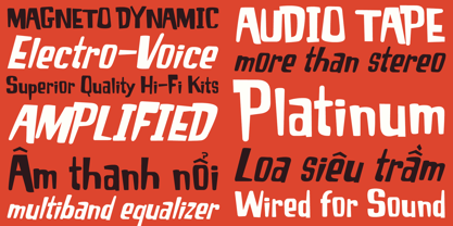 Stompbox Font Poster 4