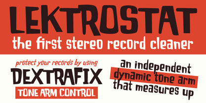 Stompbox Font Poster 3