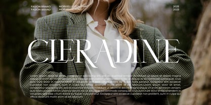 Morvielle Font Poster 3