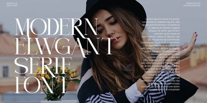 Morvielle Font Poster 6