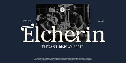 Elcherin Font Poster 1