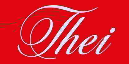 Thei Font Poster 1